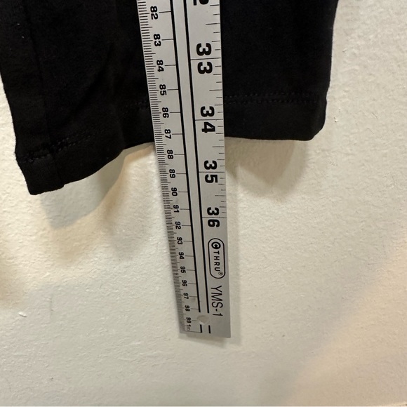 Lou & Grey Jumpsuit Womens XXS Signature soft Knit Crossover Long Sleeve Black - Picture 11 of 12